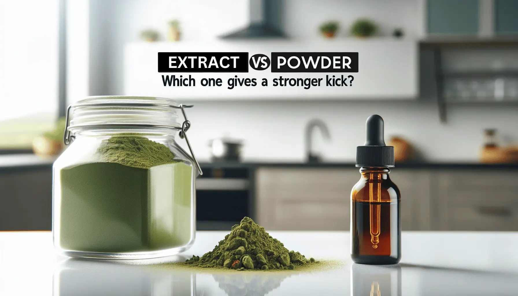 kratom extract vs powder